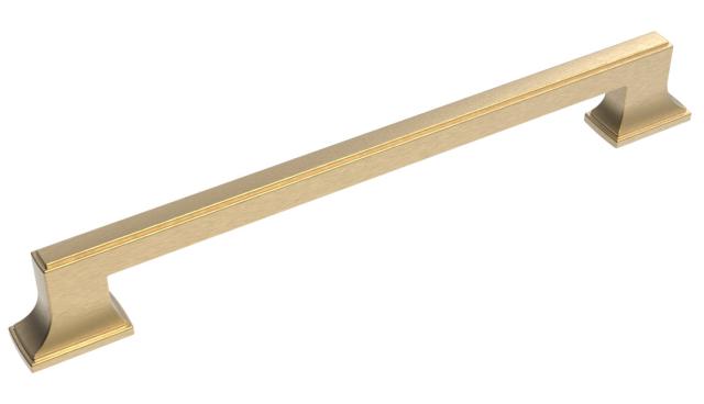 Appliance Pulls (Sub-Zero Handles) | 12″ (305mm) Center-to-Center Appliance Pull (Brushed Golden Brass) Appliance Pulls (Sub-Zero Handles) Appliance Pulls (Sub-Zero Handles)