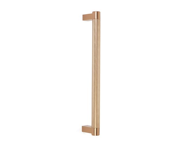 Appliance Pulls (Sub-Zero Handles) | Select 18″ (457mm) Center-to-Center Knurled Appliance Pull (Satin Copper) Appliance Pulls (Sub-Zero Handles) Appliance Pulls (Sub-Zero Handles)