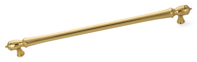 Appliance Pulls (Sub-Zero Handles) | Spindle 18″ (457mm) Center-to-Center Appliance Pull – (Unlacquered Brass) Appliance Pulls (Sub-Zero Handles) Appliance Pulls (Sub-Zero Handles)