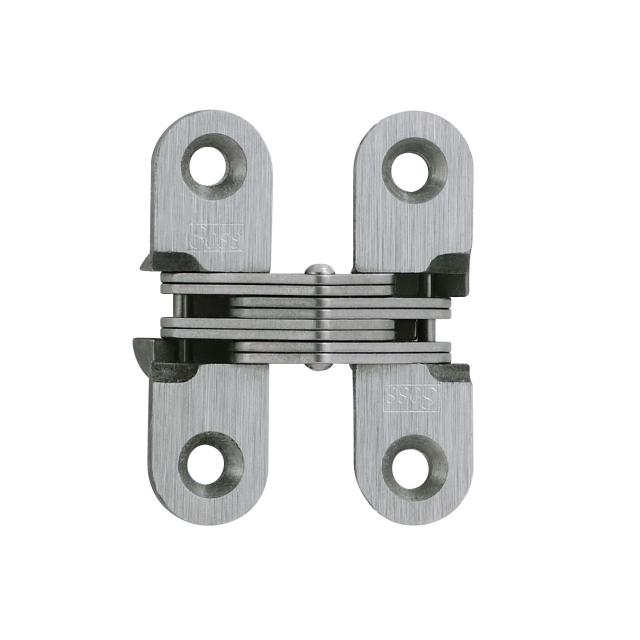 Cabinet Hinges | 1-3/4″ (44mm)H Stainless Steel Invisible Hinges, Cabinet Type, 3/4″ Min. Material Thickness – EACH Cabinet Hardware Cabinet Hinges