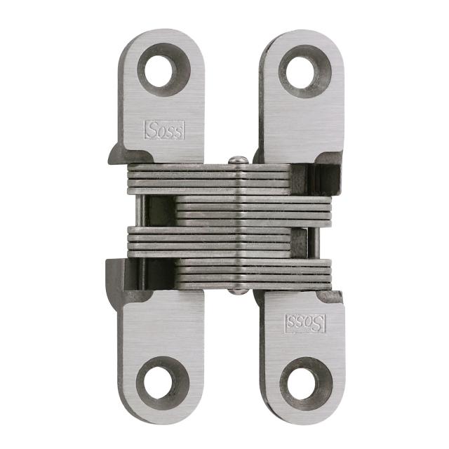 Cabinet Hinges | 2-3/8″ (60mm)H Stainless Steel Invisible Hinge, Medium Duty, 3/4″ Min. Material Thickness – EACH Cabinet Hardware Cabinet Hinges