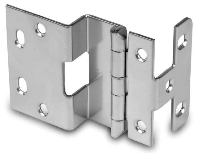 Cabinet Hinges | 270° Opening 2-3/4″ (70mm) Five-Knuckle Overlay Cabinet Hinge – EACH (Dull Chrome) Cabinet Hardware Cabinet Hinges