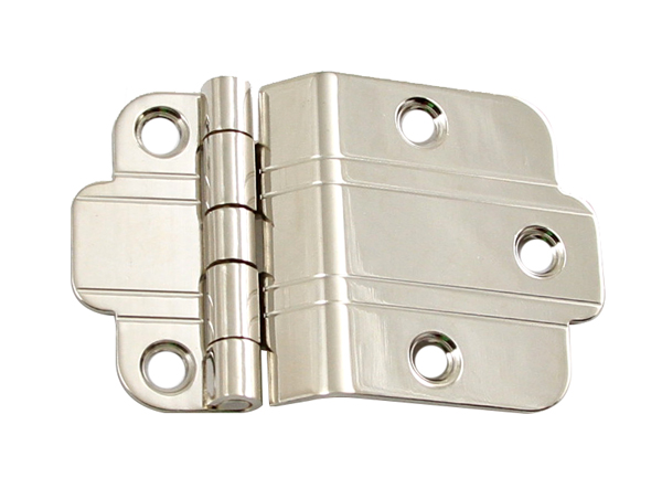 Cabinet Hinges | 3/8in. Offset Non-Self Closing Cabinet Hinge – EACH (Polished Nickel) Cabinet Hardware Cabinet Hinges