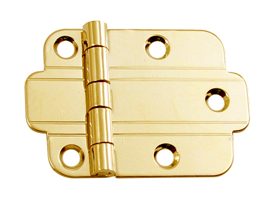 Cabinet Hinges | Flush Mount Non-Self Closing Cabinet Hinge – EACH (Unlacquered Polished Brass) Cabinet Hardware Cabinet Hinges