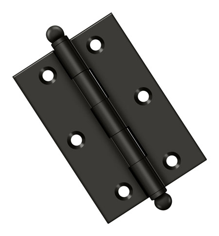 Cabinet Hinges | Solid Brass 3″ (76mm) x 2″ (51mm) Flush/Full Inset Non-Self Closing Ball Tip Cabinet Hinge Cabinet Hardware Black-Matte/Brass-Antique/Brass-Polished/Brass-Polished - Lifetime/Brass-Unlacquered/Bronze-Oil Rubbed/Chrome-Polished/Chrome-Satin/Nickel-Antique/Nickel-Polished/Nickel-Satin