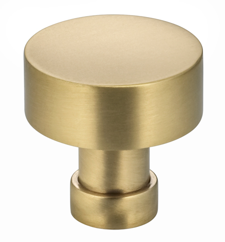 Cabinet Knobs & Pulls | 1-1/4″ (32mm) Cabinet Knob (Satin Brass) Cabinet Hardware Cabinet Knobs & Pulls