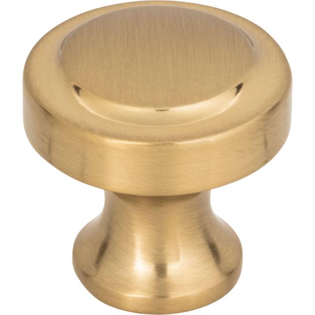 Cabinet Knobs & Pulls | 1-1/4″ (32mm) Round Cabinet Knob (Warm Brass) Cabinet Hardware Cabinet Knobs & Pulls