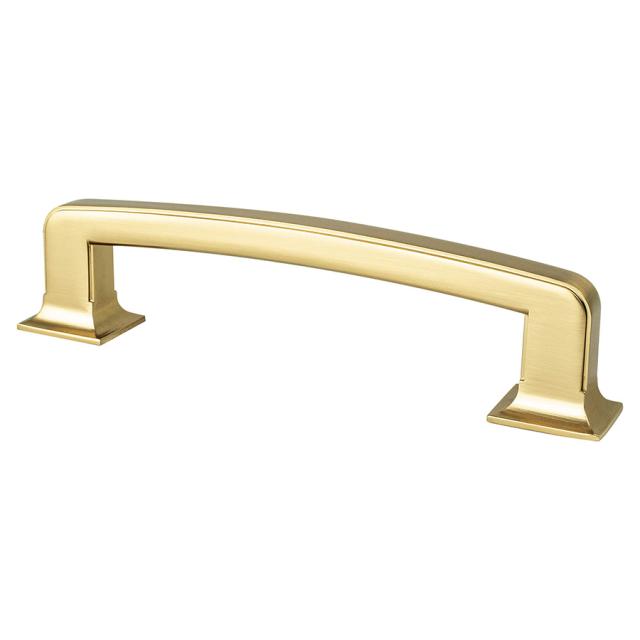 Cabinet Knobs & Pulls | 5″ (128mm) Center-to-Center Cabinet Pull (Modern Brushed Gold) Cabinet Hardware Cabinet Knobs & Pulls