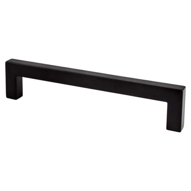 Cabinet Knobs & Pulls | 5″ (128mm) Center-to-Center Square Cabinet Pull (Matte Black) Cabinet Hardware Cabinet Knobs & Pulls