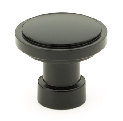 Cabinet Knobs & Pulls | Industrial Modern 1-1/4″ (32mm) Haydon Cabinet Knob Cabinet Hardware Black-Matte/Brass-Satin/Bronze-Oil Rubbed/Chrome-Polished/Nickel-Polished/Nickel-Satin