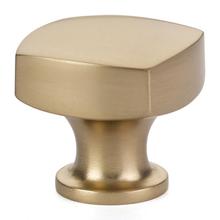 Cabinet Knobs & Pulls | Urban Modern 1-1/4″ (32mm) Freestone Cabinet Knob (Satin Brass) Cabinet Hardware Cabinet Knobs & Pulls