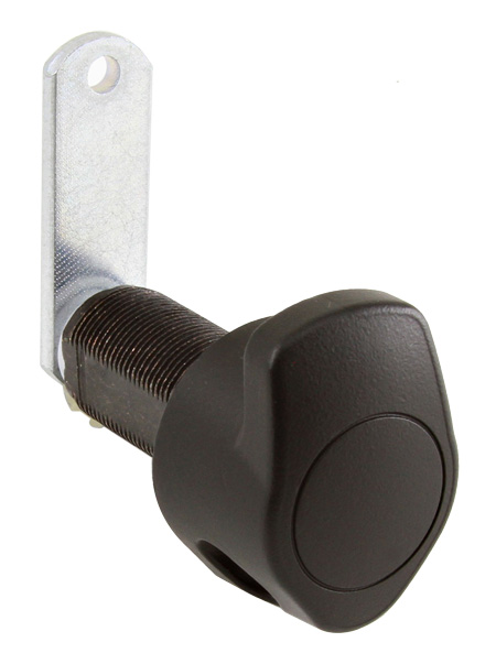 Cabinet Locks | Padlockable Cam Cabinet Lock – EACH (Matte Black) Cabinet Hardware Cabinet Locks