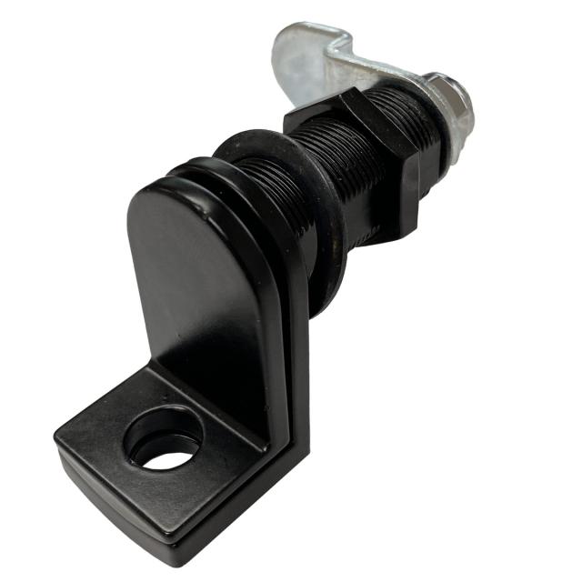 Cabinet Locks | Padlockable Cam Cabinet Lock Hasp – EACH (Matte Black) Cabinet Hardware Cabinet Locks