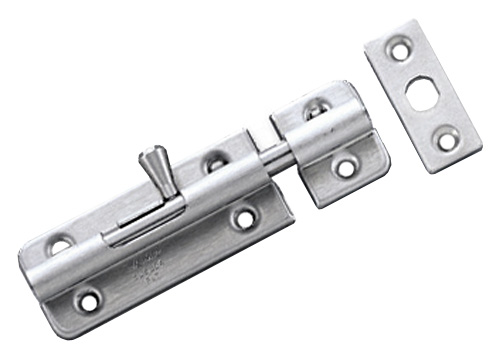 Catches, Latches & Bumpers | 304 Stainless Steel 1-9/16″ (40mm) Spring Loaded Barrel Bolt (Satin) Cabinet Hardware Catches, Latches & Bumpers