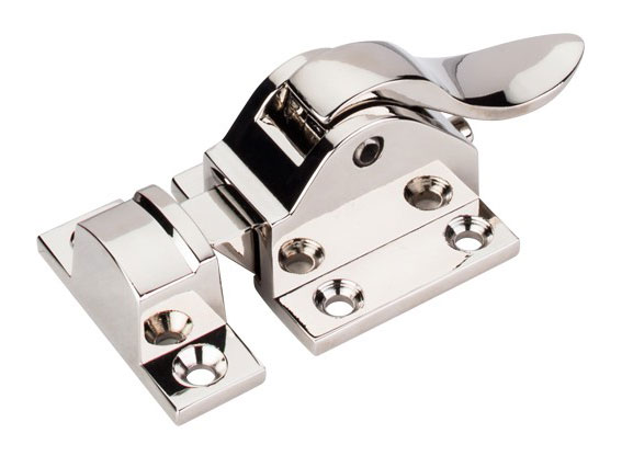 Catches, Latches & Bumpers | Cabinet Latch (Polished Nickel) Cabinet Hardware Catches, Latches & Bumpers