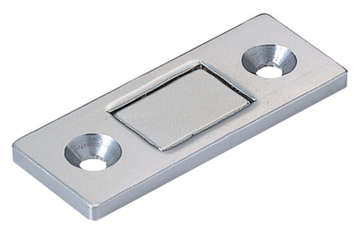 Catches, Latches & Bumpers | Magnetic Catch – EACH (Nickel) Cabinet Hardware Catches, Latches & Bumpers