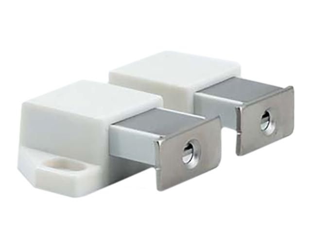 Catches, Latches & Bumpers | Magnetic Touch Latch  – EACH (White) Cabinet Hardware Catches, Latches & Bumpers