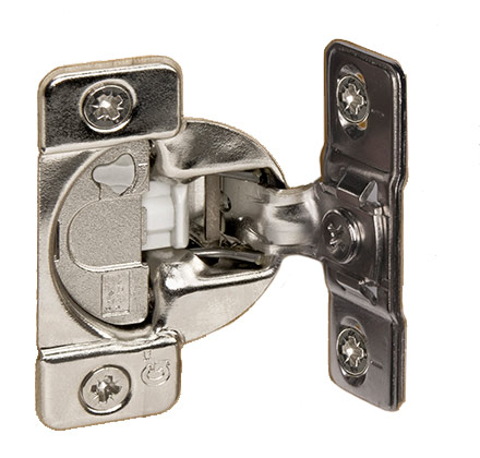 Concealed European Hinges | 863 Adjustable Soft-Close Face Mount Hinge (For 1-7/16″ + Overlays – Screw-On) Cabinet Hardware Concealed European Hinges