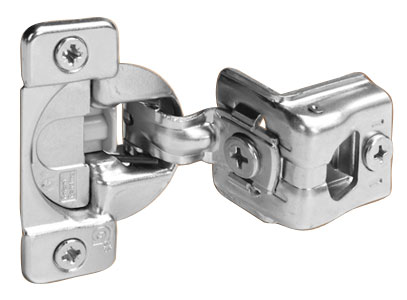 Concealed European Hinges | Adjustable Soft-Close Face-Frame Hinge (1-1/4″ Overlay – Screw-On) Cabinet Hardware Concealed European Hinges