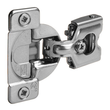 Concealed European Hinges | Adjustable Soft-Close Face-Frame Hinge (1/2″ Overlay – Screw-On) Cabinet Hardware Concealed European Hinges