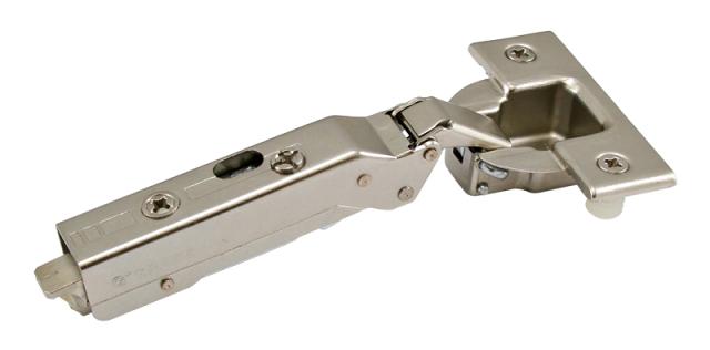 Concealed European Hinges | Crank Hinge – EACH (Full Overlay, Self-Closing, Dowelled) Cabinet Hardware Concealed European Hinges