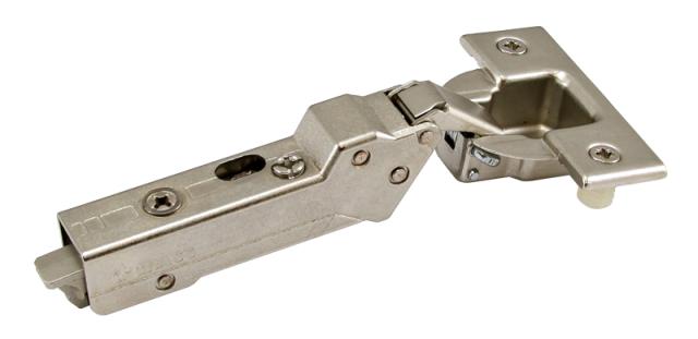 Concealed European Hinges | Crank Hinge – EACH (Half Overlay, Self-Closing, Dowelled) Cabinet Hardware Concealed European Hinges