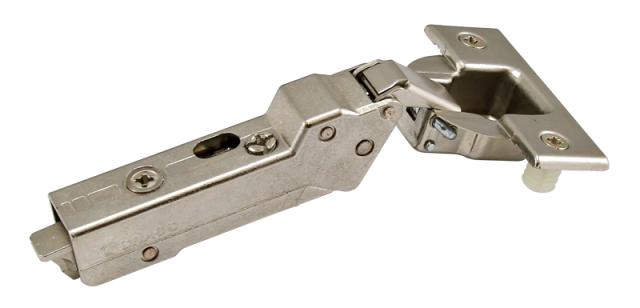 Concealed European Hinges | Crank Hinge – EACH (Half Overlay, Self-Closing, Dowelled) Cabinet Hardware Concealed European Hinges