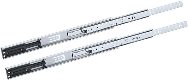 Drawer Slides & Drawer Glides | Repon 20″ (508mm) 100lbs. (45.359kg) Full Extension Soft-Closing Drawer Slides – PAIR Cabinet Hardware Drawer Slides & Drawer Glides