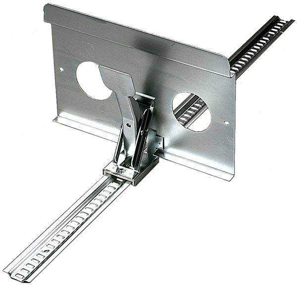 File Rail Systems | Index Follower – Letter Size 7-5/8in.H x 10-3/4in.W – (Anochrome) Cabinet Hardware File Rail Systems