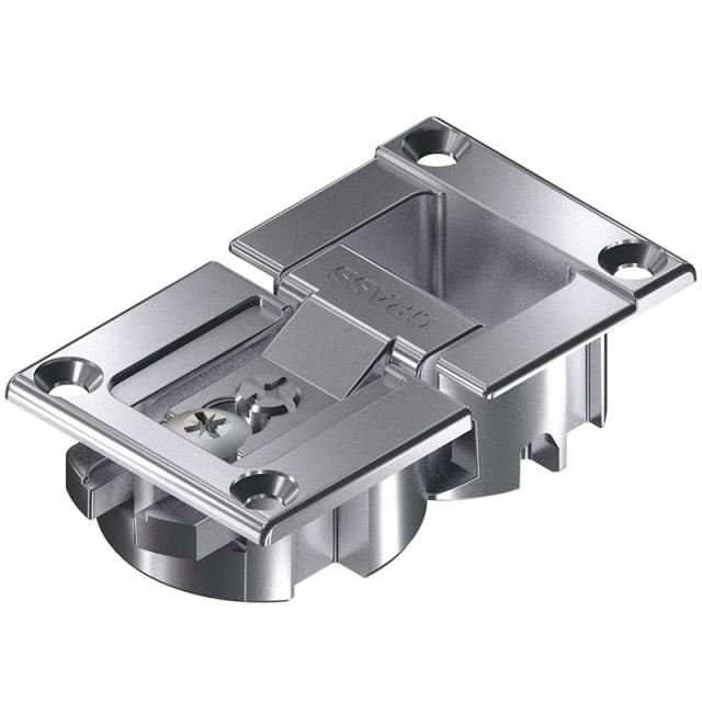 Lid Stays, Lid Hinges & Lid Supports | Adjustable 90° Drop Flap Hinge – EACH (Nickel) Cabinet Hardware Cabinet Hinges