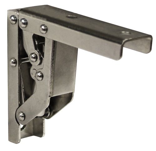 Lid Stays, Lid Hinges & Lid Supports | Concealed Top Lid Stay Hinge – EACH (Nickel) Cabinet Hardware Lid Stays, Lid Hinges & Lid Supports