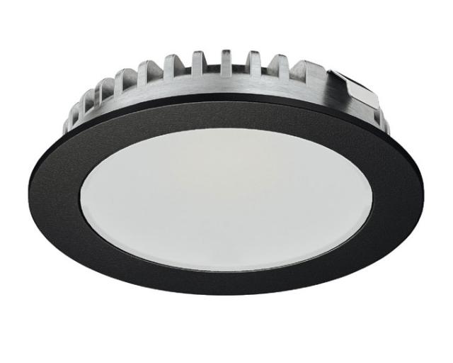 Under Cabinet Lighting | 2094 LED 12V 2.5W Warm White 3000K Recess/Surface Mounted DownLight – EACH Cabinet Hardware Black/Nickel-Satin