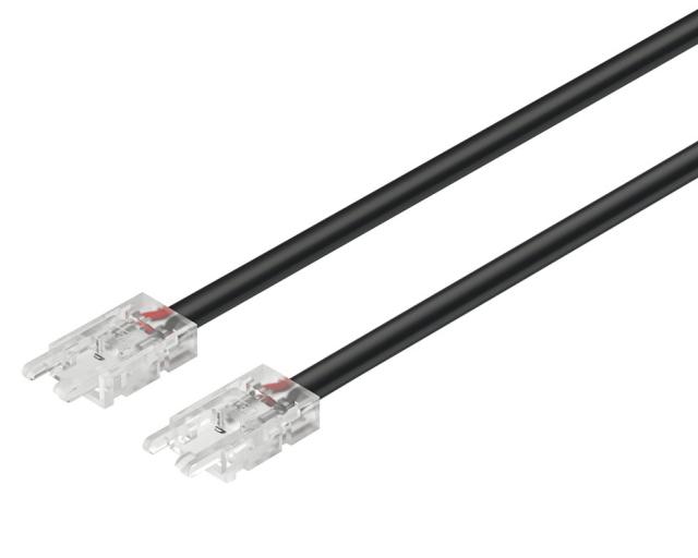 Under Cabinet Lighting | 5 A/18AWG Interconnecting Lead for Loox5 LED 12V & 24V Strip Lights – EACH (Black) Cabinet Hardware Under Cabinet Lighting