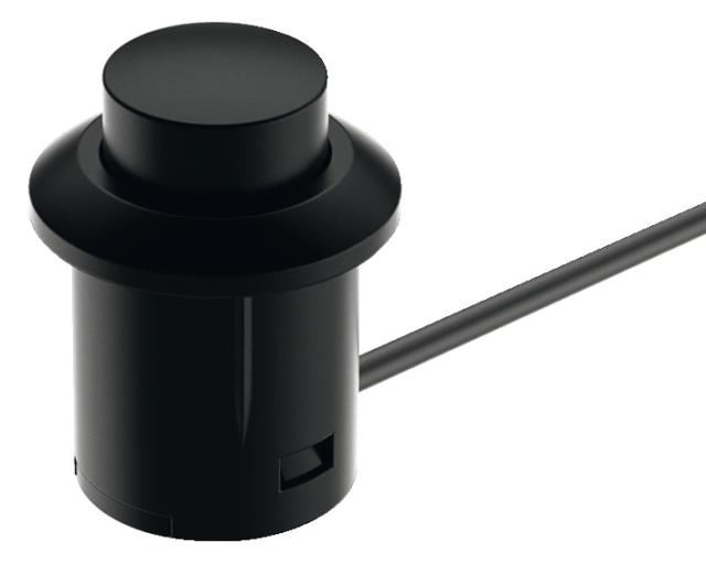 Under Cabinet Lighting | LED On/Off Push Switch – EACH (Black) Cabinet Hardware Under Cabinet Lighting