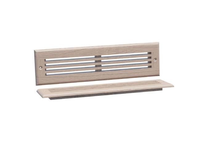 Vents & Louvers | Finishing Touches 13-3/4″ (349mm) Linear Style Toe-Kick Vents Cabinet Hardware Vents & Louvers