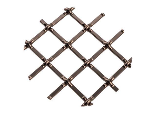 Wire Grilles and Decorative Cabinet Accents | Decorative Grilles 0.5″ Round Single Diamond Cabinet Hardware Black-Flat/Brass-Antique/Brass-Satin/Copper/Nickel-Satin/Pewter-Antique/Stainless Steel