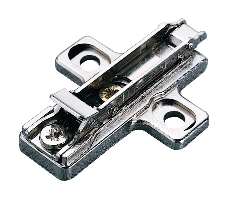 Concealed European Hinges | 3MM AAR Mounting Plate - EACH (Clip-on, Screw-in, Die-Cast)